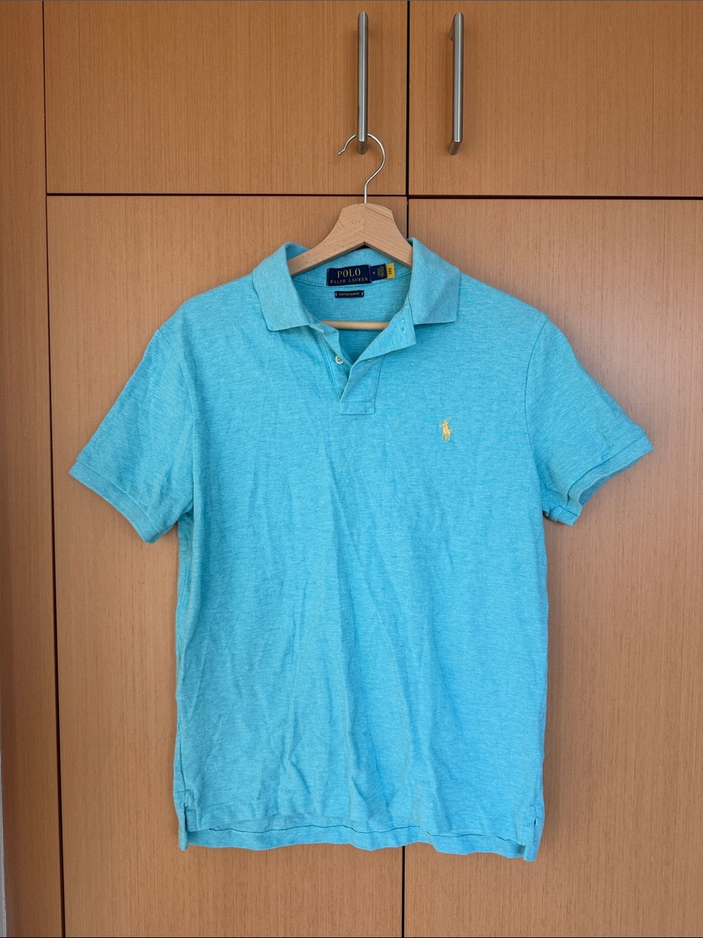 Polo by Ralph Lauren Men’s Aqua Turquoise Polo Shirt